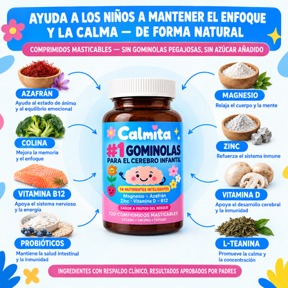 Gomitas de Azafrán Calmita