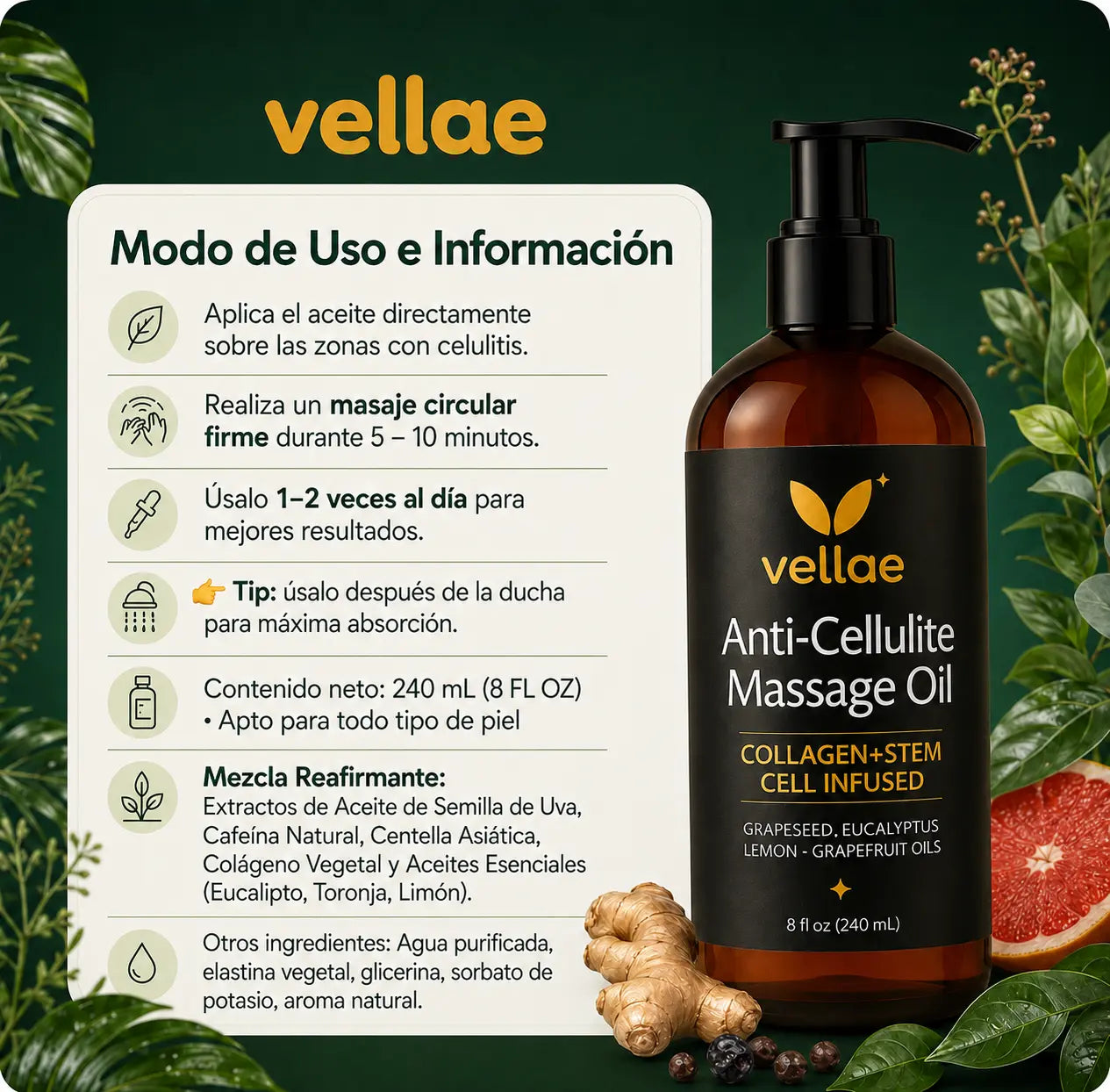 Aceite Anticelulitis