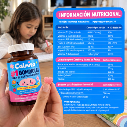 Gomitas de Azafrán Calmita