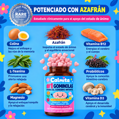 Gomitas de Azafrán Calmita
