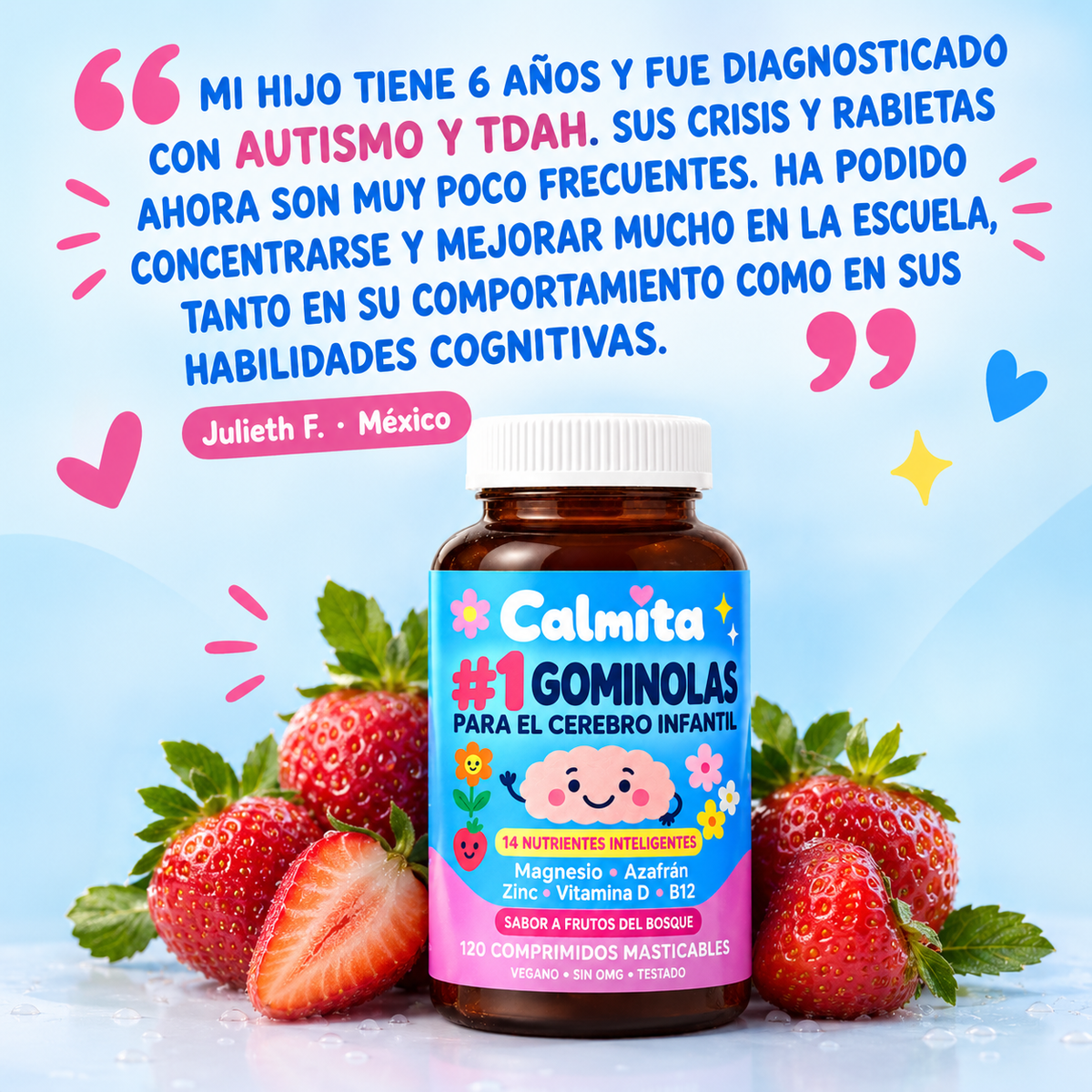 Gomitas de Azafrán Calmita